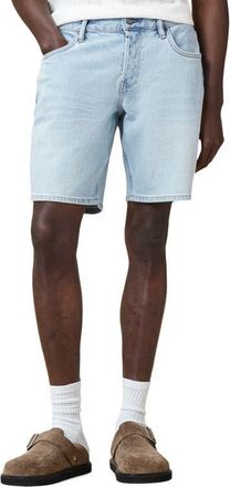 AllSaints Iggy Slim Fit Denim Shorts in Light Indigo Blue at Nordstrom, Size 36