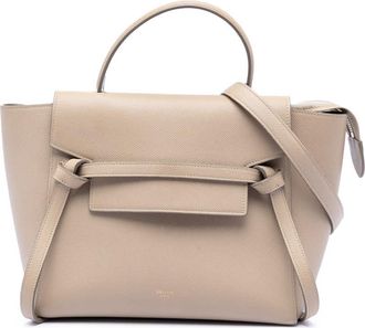 Celine Pre-owned Celine Micro Grained Calfskin Belt Bag W-AT-3117