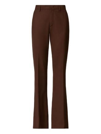 Fabiana Filippi welt-pocket zip trousers - Brown