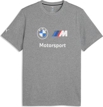 Puma T-shirt BMW M MOTORSPORT Essentials da uomo, Accessori, Grigio, 3XL