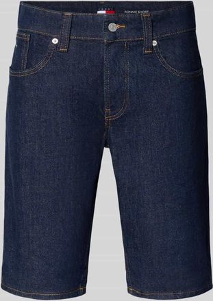 Tommy Jeans Regular Fit Jeansshorts aus Baumwoll-Mix in Dunkelblau, Gr&ouml;&szlig;e 29