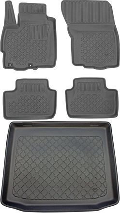 OEM Juego De Alfombrillas Para Coche Y Maletero Para Mitsubishi Asx Suv Desde Mayo De 2010