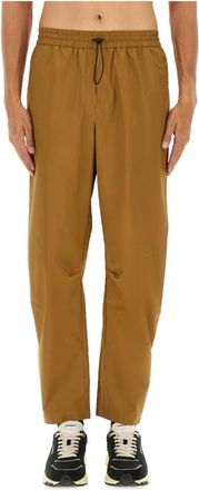 Autry Relaxed Fit Casual Broek - Heren - Straight fit broeken - Bruin - XL - Broeken