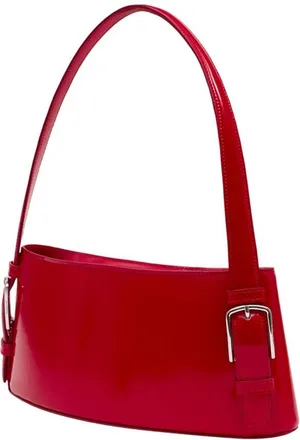 Coperni Womens Red Calfskin Shoulder Bag