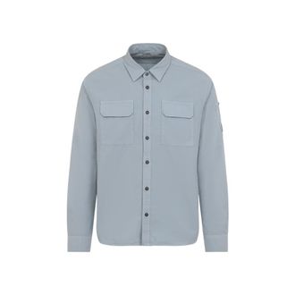 C.P. Company Blue Lens Detail Shirt