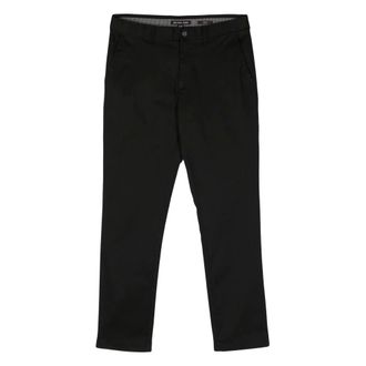 Michael Kors Straight Trousers, male, Black, Size: W36 Straight Trousers