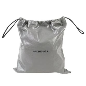 Balenciaga Pre-owned Bags, male, Gray, Size: ONE SIZE Pre-owned Vintage Pouch