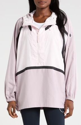 Free People FP Movement Care Like the Wind Anorak in Rose Wash Combo at Nordstrom Rack, Size Medium