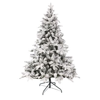Mobili Rebecca Mobili Rebecca - Rebecca Mobili &Aacute;rbol De Navidad Nevado Pino Artificial 210 Cm De Grosor Ramas Realistas 1791