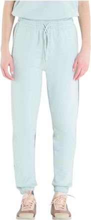 adidas by Stella McCartney Pantal&oacute;n de ch&aacute;ndal con logo - Sport - Mujer - Azul - M