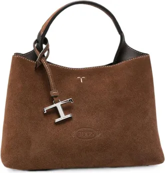 Tod's T-Timeless Pendant Leather Cross Body Bag