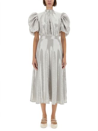 Rotate Sequined Midi Dress