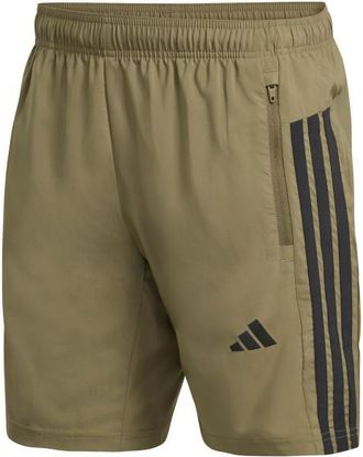 adidas Workout Essentials Base 3 Stripes Woven Short Shorts f&uuml;r Herren | oliv