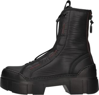 Vic Mati&eacute; Lace-up Boots - Dames - Veterlaarzen - Zwart - 40 EU - Leer - Schoenen