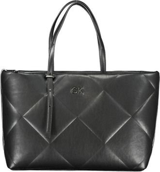 Calvin Klein Black Polyester Womens Handbag