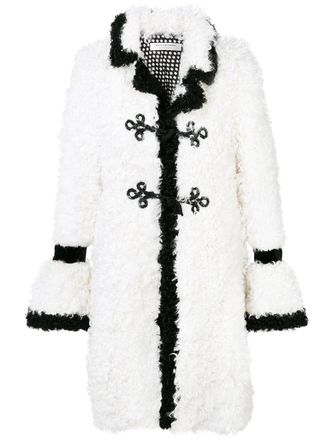 Philosophy di Lorenzo Serafini single-breasted long-sleeve coat - White