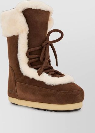 Moon Boot leather ankle boots