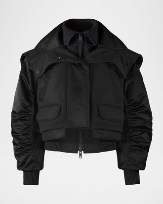 Canada Goose Claremont Hooded Down Bomber Jacket