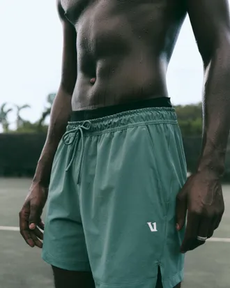 Vuori Clothing Crosscourt Shorts Unlined 5 | Court Blue | XS, Size Extra Small