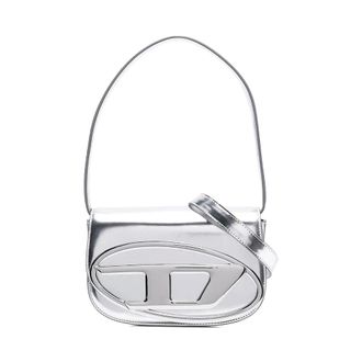 Diesel Dames, Tassen, Grijs, Maat: ONE Size Leer