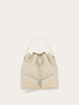 Ferragamo Donna Secchiello multipocket Bianco