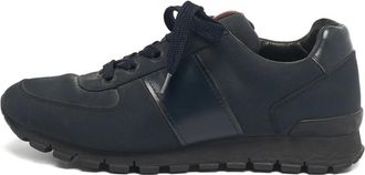 Prada Sneakers in tela con lacci - Blu