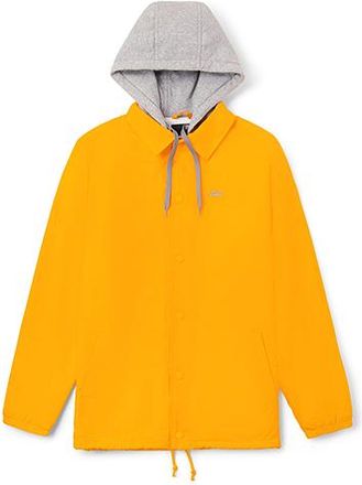 Vans Mens Vans Woven hooded Casual Sports Jacket Yellow VN0A4MQV85W