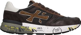 Premiata Brown Mick Leather Sneakers