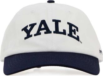 Sporty & Rich White Cotton Yale Baseball Cap