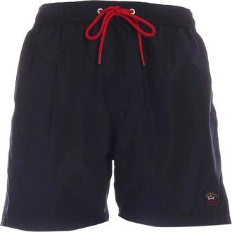 Paul & Shark Iconische Zwemshorts - Heren - Strandmode - Blauw - S - Polyester - Badmode