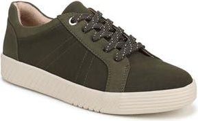 Naturalizer Neela Sneaker in Olive Green Faux Suede at Nordstrom Rack, Size 5.5