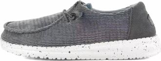 Hey Dude Womens Wendy Wave Corduroy Shoes In Charcoal