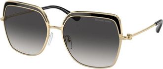 Michael Kors Chic Zonnebrillen - Dames - Zonnebrillen - Geel - 57 MM - Accessoires