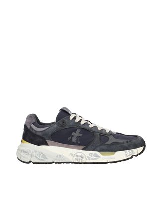 Premiata Blue Mase Leather Sneakers