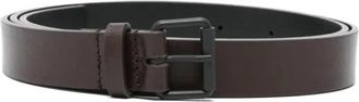 Sofie D'Hoore Varnia 25 Leather Belt - Dames - Riemen - Bruin - 85 CM - Leer - Accessoires