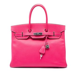 Herm&egrave;s Pre-owned Hermes Epsom Candy Verso Birkin Retourne 35 Satchel Ladies YFNSS5WM1806BQXB
