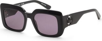 Longchamp Womens 51mm Black Sunglasses