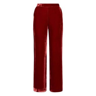 Maliparmi Maliparmi, Broeken, Dames, Rood, M, Wijde Broek