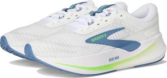 Brooks Revel Max Mens Cross Training Shoes White/Moonlight/Green Gecko : 10.5 D - Medium, Synthetic