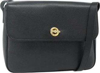 Celine Pre-owned Cross Body Bags, female, Black, Size: ONE SIZE Pre-owned Vintage Shoulder Bag