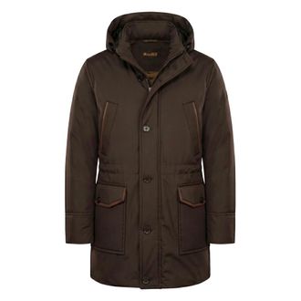 Moorer Hombre, Abrigos, Marr&oacute;n, Talla: 5XL