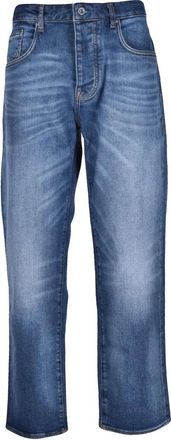 A|X Armani Exchange Loose Tapered Fit Denim Jeans With Classic Wash