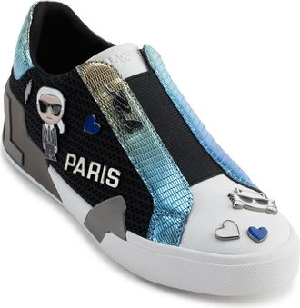 Karl Lagerfeld Mavise Sneaker in Black/multi at Nordstrom, Size 5.5
