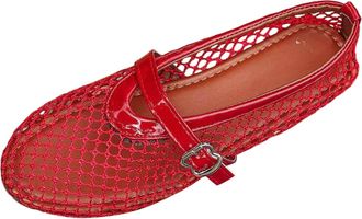 Generic Womens Lightweight Slip-On Casual Shoes with Breathable Soft Sole for Everyday Comfort (Red, 6.5)