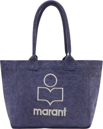 Isabel Marant Isabel Marant, Tote Bags, female, Purple, Size: ONE SIZE Yenky Zipped Bag