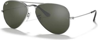 Ray-Ban Zonnebrillen - unisex - Zonnebrillen - Grijs - 58 MM - Accessoires