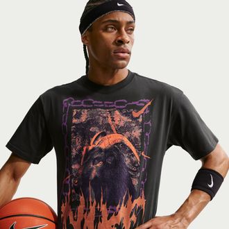 Nike Mens Basketball T-Shirt in Black | II0681-045