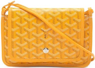 Goyard Borsa a spalla Plumet anni 2010 - Giallo