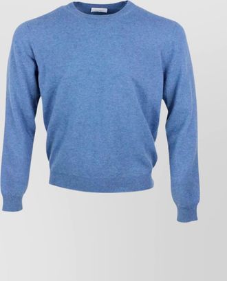 Malo thin wool crew neck long sleeve sweater