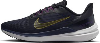 Nike Air Zoom Winflo 9 Black Gold Suede DD6203-007